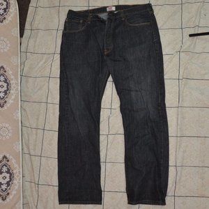 Levi Denim Jeans 501 W38 L32 [Straight fit, Black]